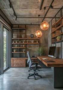 Desain Renovasi Rumah Semi-Industrial