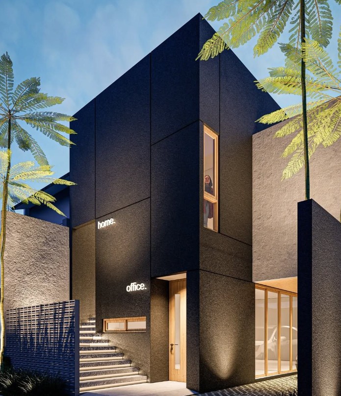 bangun rumah plus ruang usaha